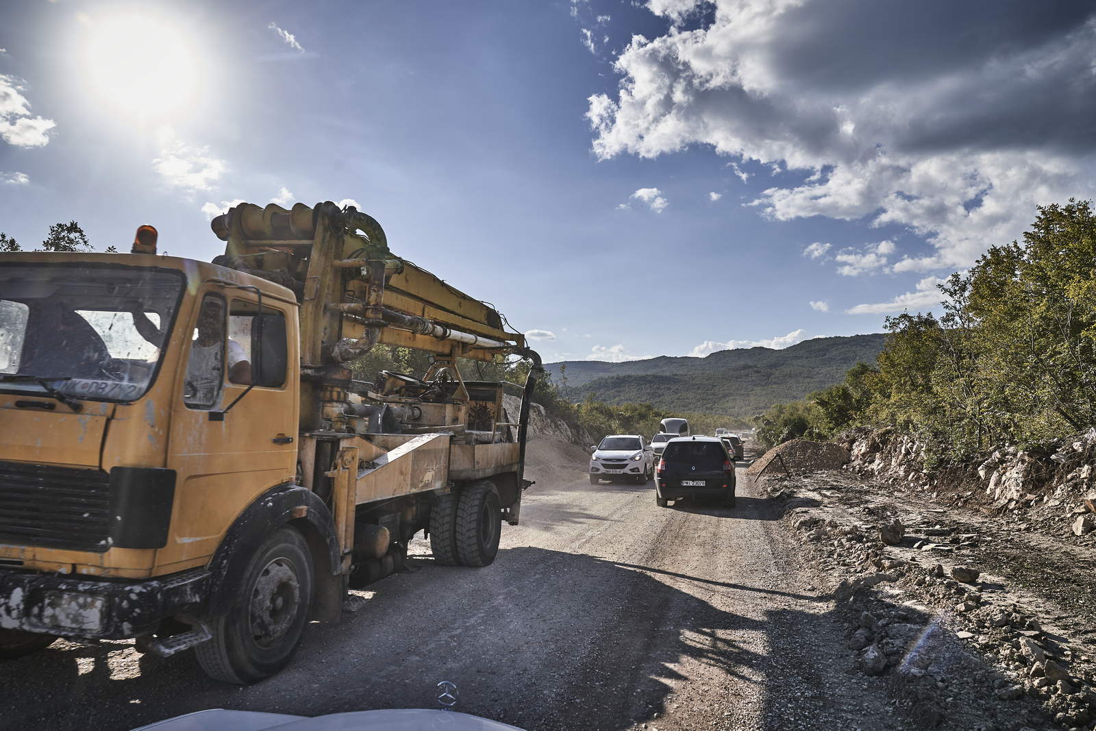 Roadtrip Albanien with Mercedes W123 300 TD