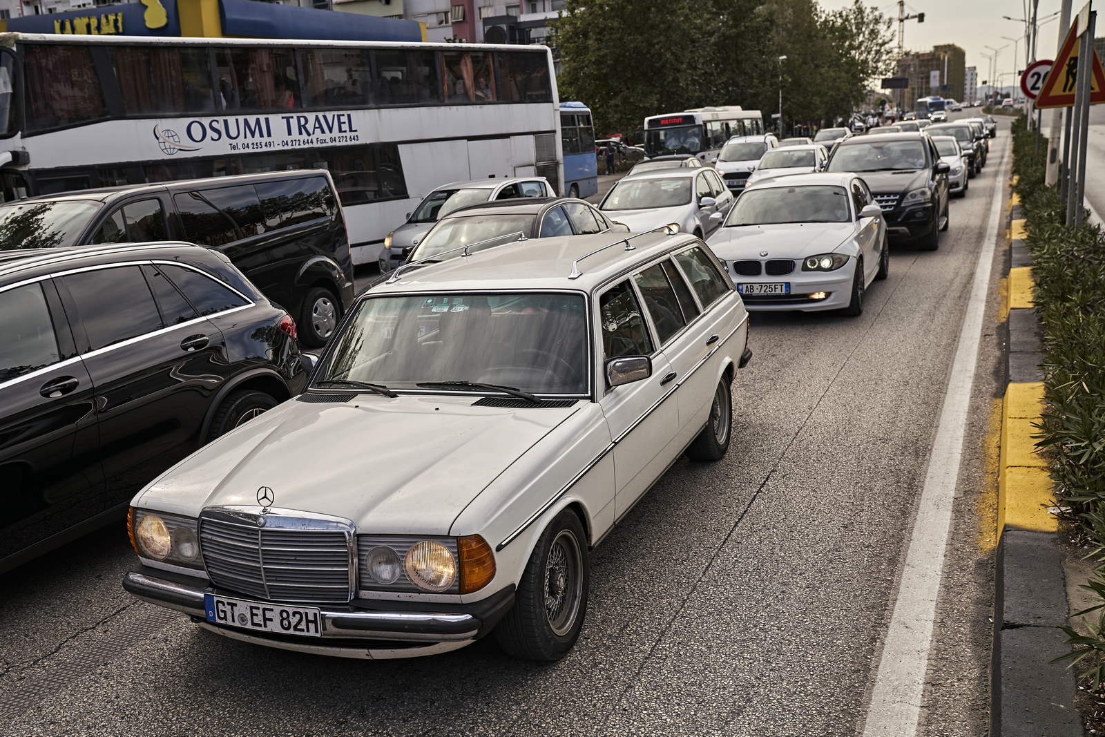Roadtrip Albanien with Mercedes W123 300 TD
