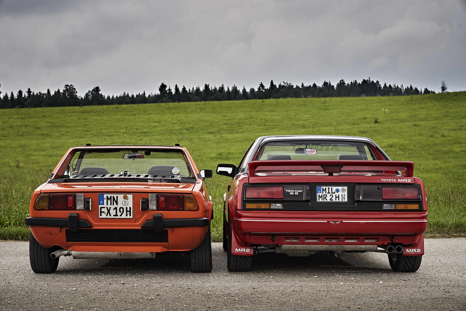 Toyota MR2 vs Fiat X 15