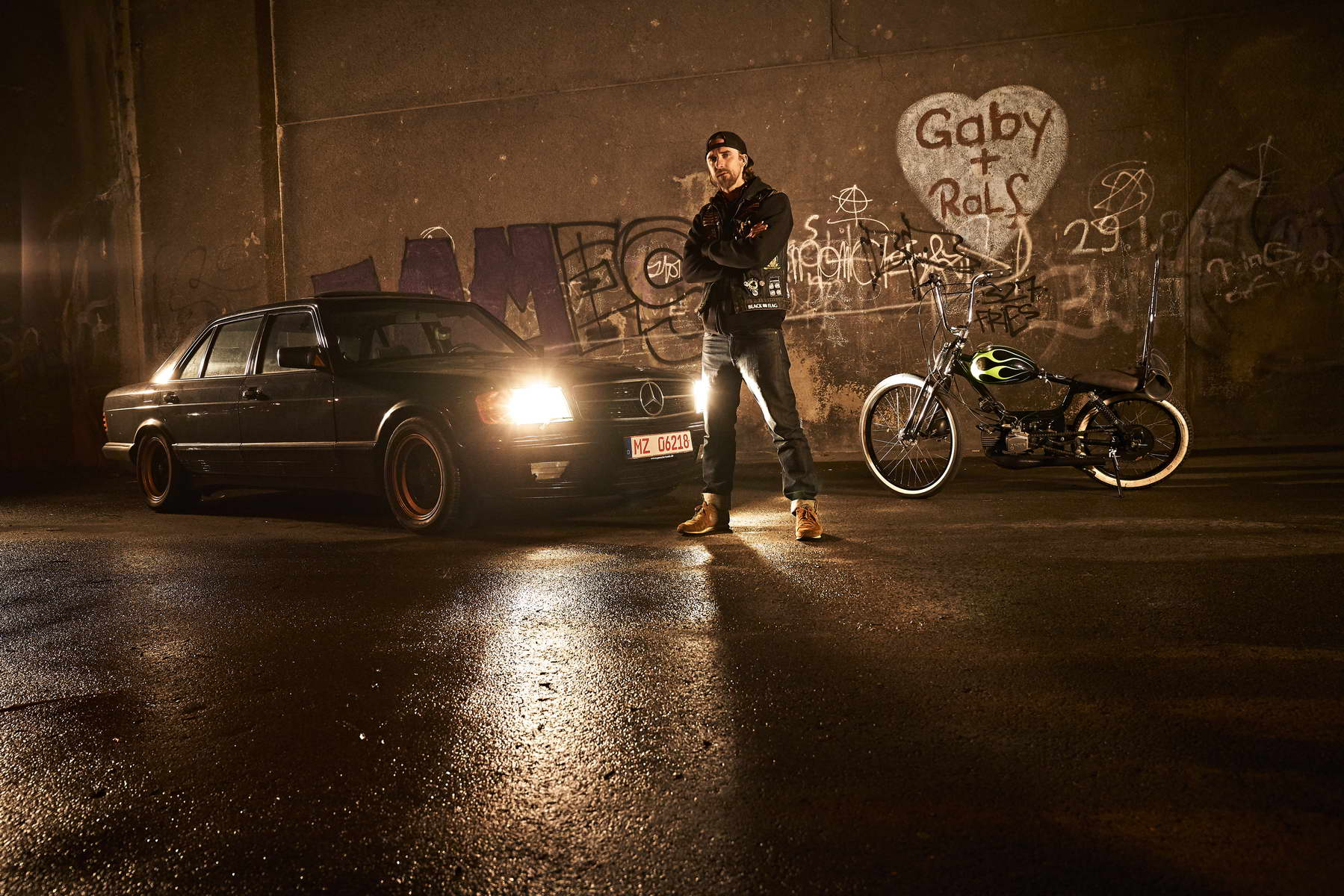 Ruhrpotttour Mercedes 500 SEL